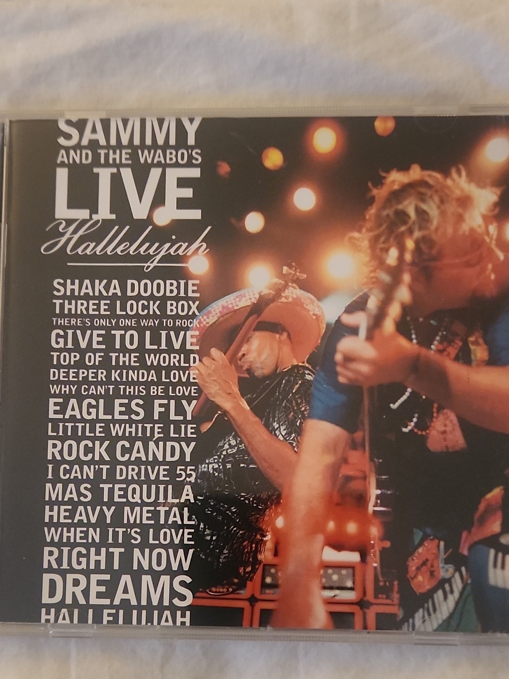 Live Hallelujah - Live CD (Black/Orange)